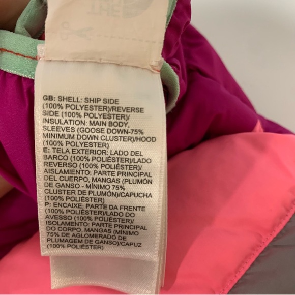 The North Face Moondoggy Reversible Down Jacket - 0-3 Months - Picture 8 of 8